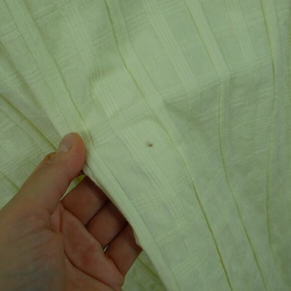 Pomander Place Medium Kaftan Carolina Maxi Dress Butter Yellow Cotton Resort - Picture 6 of 11